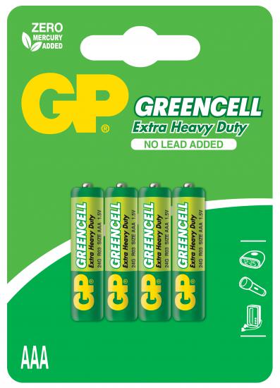 GP Greencel AAA Boy İnce Çinko Kalem Pil GP24G-U4