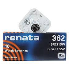 Renata Sr-721-362 10u Paket Pil