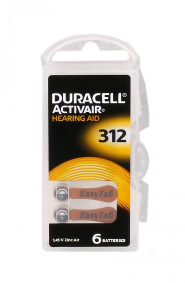 Duracell 312 Numara Düğme Kulaklık Pili