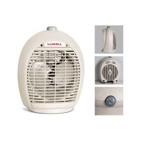 Luxell LX-6331 Beyaz Isıtıcı Fan 