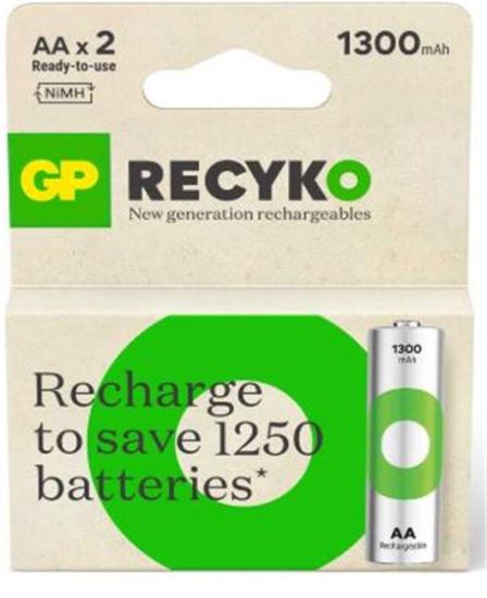 GP GP130AAHCEMTR-2GB AA 1300 mAh Şarjlı Kalem Pil