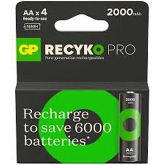 GP AA 2100 mAh Şarjlı Kalem Pil GP210AAHCBEM-2GB4