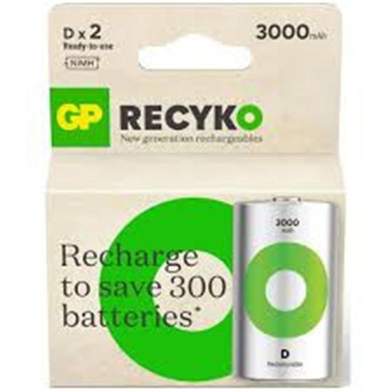 Gp 3000 mAh Büyük Boy Şarjlı Pil GP300DHCR21-2TLB2