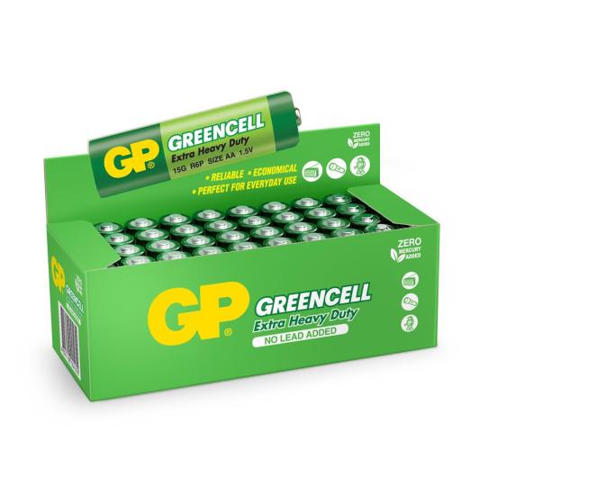 Gp Greencell R6 AA Boy Çinko Kalem Pil GP15G-2S4