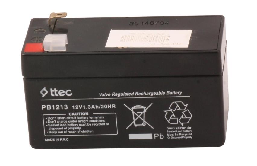 Ttec 12V 1.3Ah Bakımsız Kuru Akü