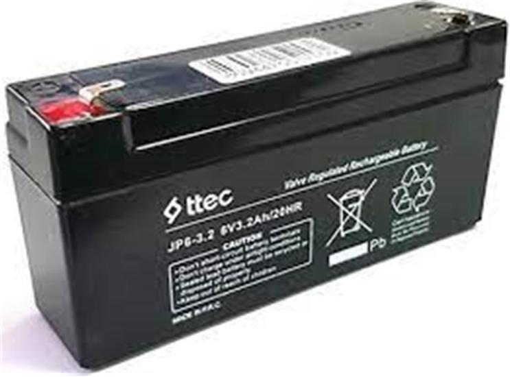 Ttec 6V 3.2Ah Bakımsız Kuru Akü