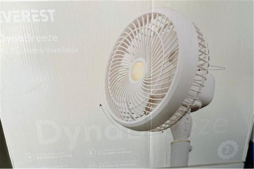 Everest Fan12 70W 3 Hız Kademeli Vantilatör