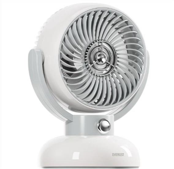 Everest EFN12 Krem 1200mAh Masaüstü Usb Fan