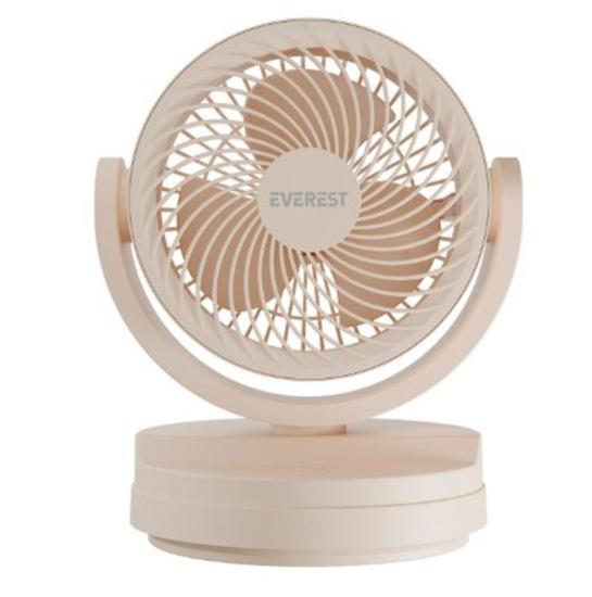 Everest EFN-509 Krem-Kahve Duvar Tıpı Fan