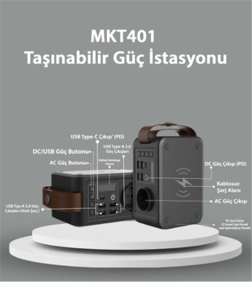Makim MKT401 Taşınabilir Güç İstasyonu