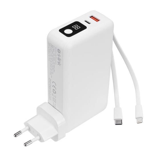 S-link G225 20000mAh Type-C Kablolu Powerbank 