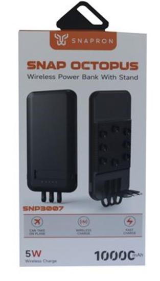 SnapMax SNP-3007 10.000 mah Kablosuz Powerbank