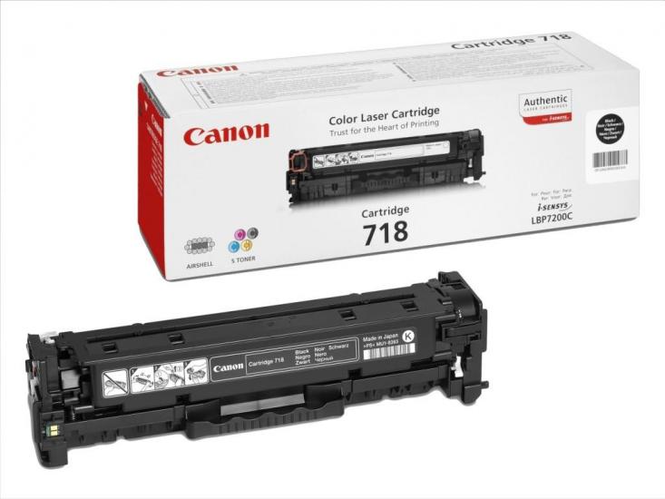 Canon CRG-718BK Black Siyah 2’li Toner