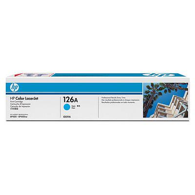 Hp CE311A 126A Cyan Mavi 1.000 Sayfa Toner