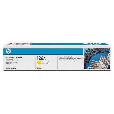 Hp CE312A 126A Yellow Sarı 1.000 Sayfa Toner