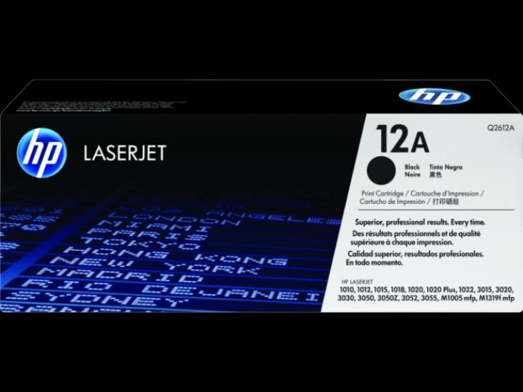 Hp Q2612A 12A Black Siyah 2.000 Sayfa Toner
