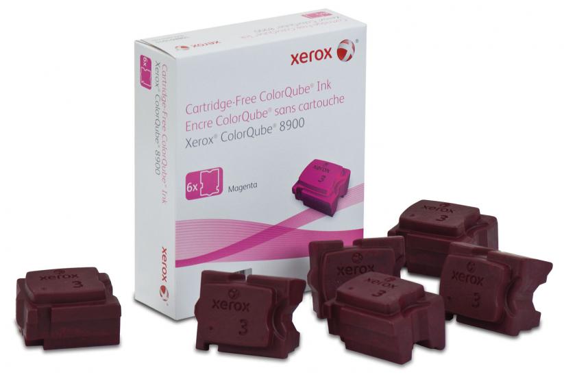 Xerox 108R01023 ColorQube Solid Kırmızı 6 Stick
