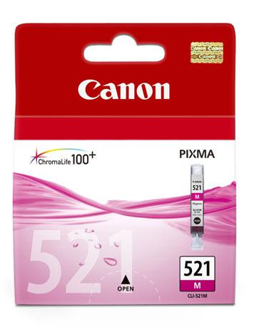 Canon CLI-521M Magenta Kırmızı Mürekkep Kartuş