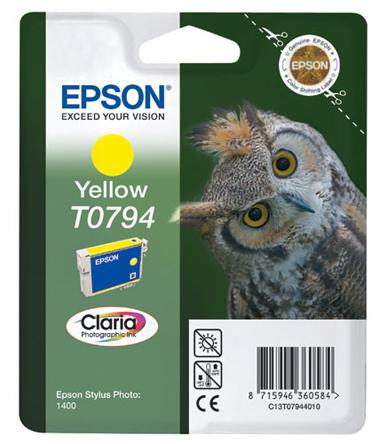 Epson 1400-P50 Sarı Mürekkep Kartuş T07944020
