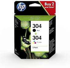 Hp 3JB05AE 304 Siyah Renkli Multi Paket