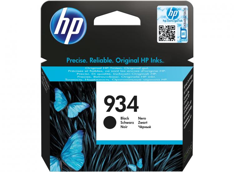 HP C2P19AE 934 Black Siyah Kartuş