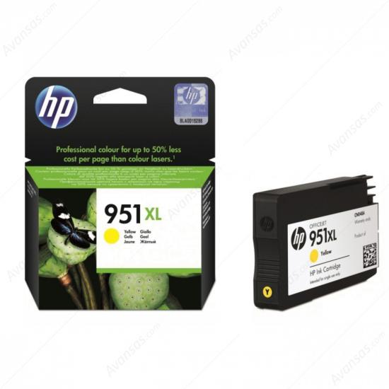 Hp CN048AE 951XL Sarı Yüksek Kapasite Kartuş