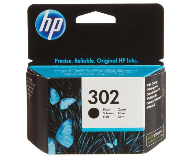 HP F6U66AE 302 Black Siyah Kartuş