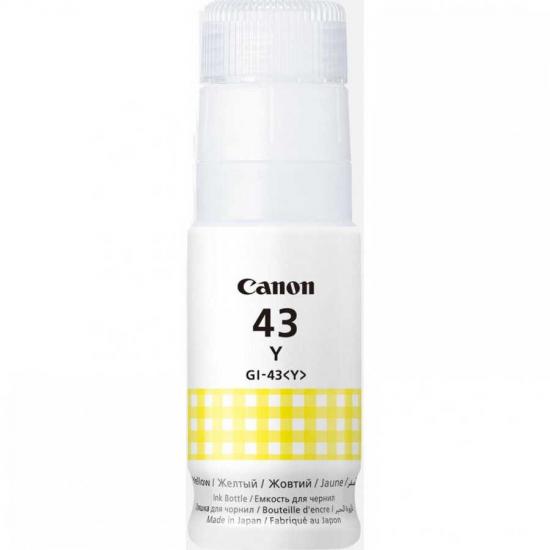 Canon GI-43Y Yellow Sarı Şişe Mürekkep