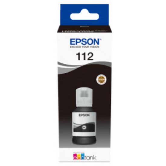 Epson C13T06C14A (112) Black Siyah Şişe Mürekkep