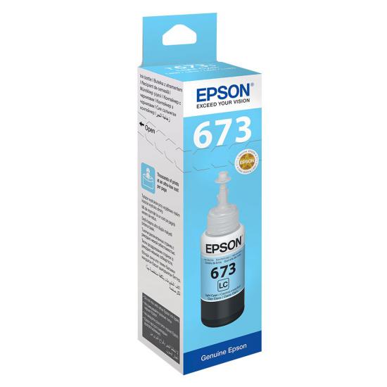 Epson T6735 Açık Mavi Şişe Mürekkep T67354A