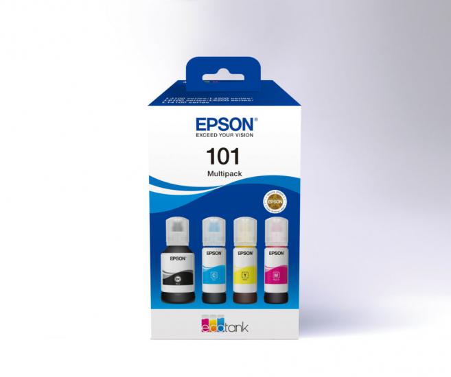 Epson T03V6 101 Mavi Kırmızı Sarı Siyah Kartuş