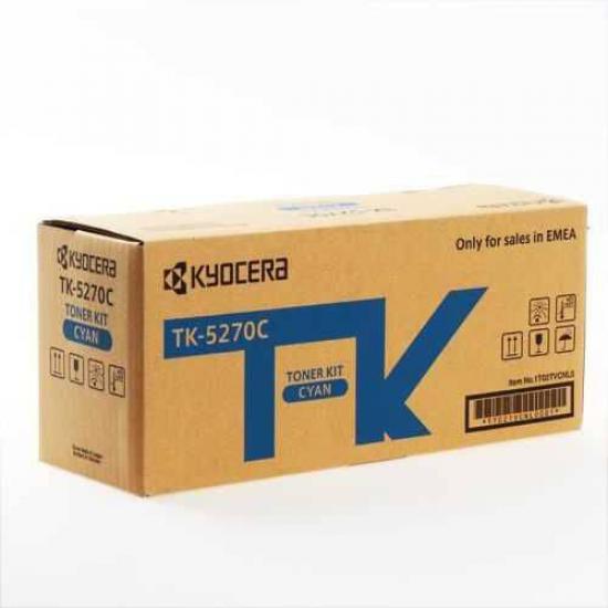 https://www.nedratek.com/Kyocera TK-5270C Cyan Mavi Orijinal Fotokopi Toneri Ecosys M6230cidn-M6630cidn P6230cdn 6.000 Sayfa