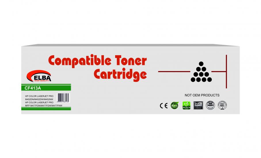 OfisPc HP 410A-CF413A Kırmızı Muadil Toner M452NW