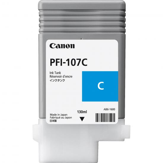 Canon PFI-107C Cyan Mavi Plotter Kartuş