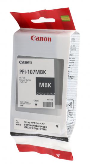 Canon PFI-107MBK Mat Siyah Plotter Kartuş