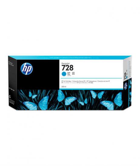 HP F9K17A 728 Cyan Mavi 300ML Plotter Kartuşu