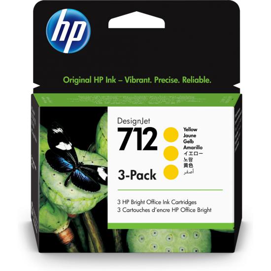 Hp 3ED79A 712 Yellow Sarı 29Ml Plotter Kartuş