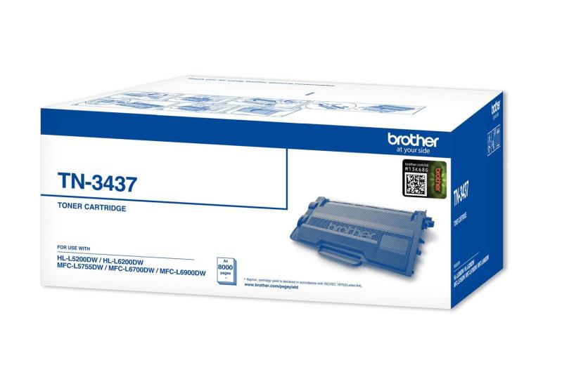 Brother TN-3437 8.000 Sayfa Black Siyah Toner