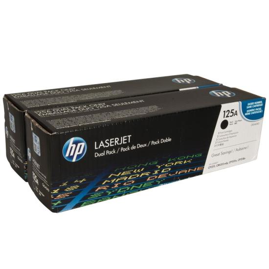 Hp CB540AD 125A Black Siyah Çiftli Toner