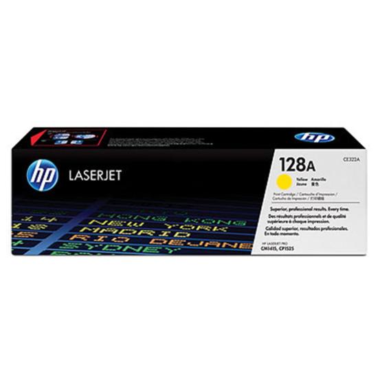 Hp 128A Yellow Sarı 1.300 Sayfa Toner CE322A
