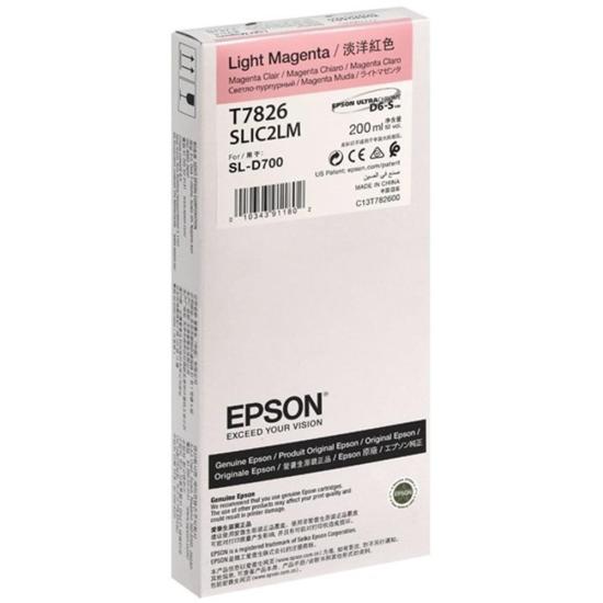 Epson SL-D700 Light Magenta Mürekkep C13T78260N