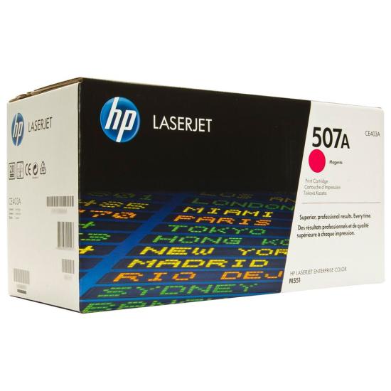 Hp CE403A 507A Magenta Kırmızı 6.000 Sayfa Toner