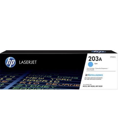 Hp CF541A 203A Cyan Mavi 1.300 Sayfa Toner