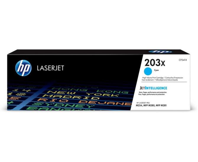 Hp CF541X 203X Mavi Yüksek Kapasite Toner