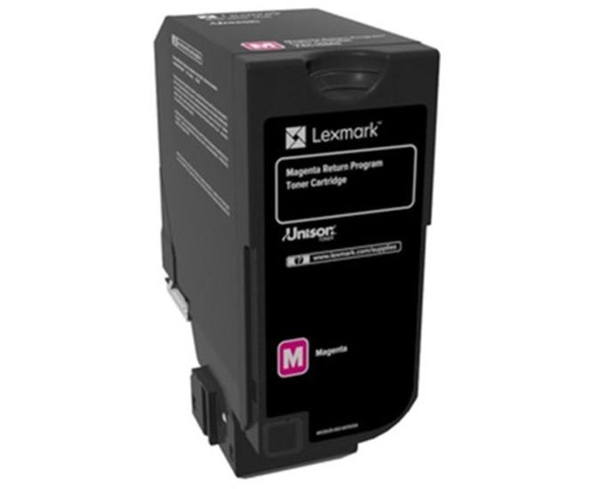 Lexmark 74C50M0 3.000 Sayfa Magenta Kırmızı Toner