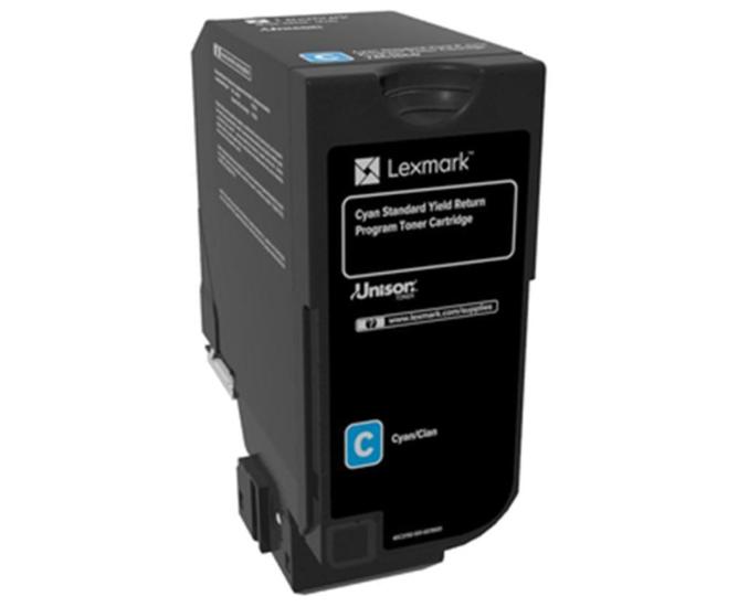 Lexmark 74C5SC0 7.000 Sayfa Cyan Mavi Toner