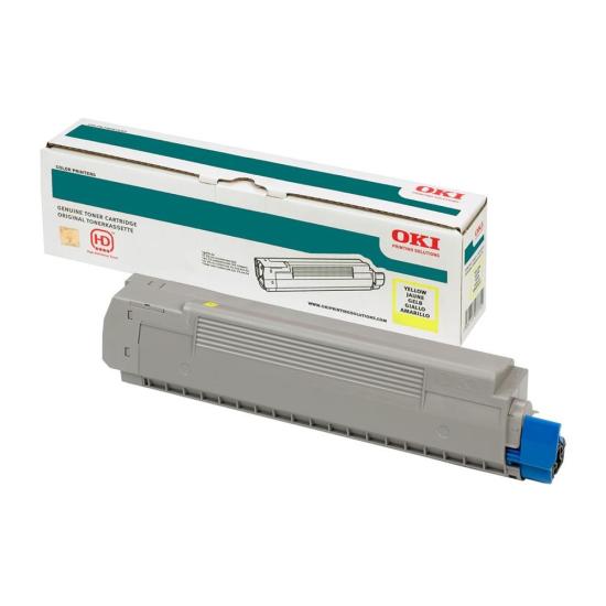 Oki 45862814 MC873-MC883 Yellow Sarı Toner