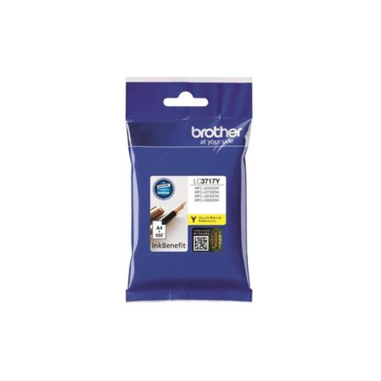 Brother LC3717Y Yellow Sarı Kartuş MFC-J3930DW
