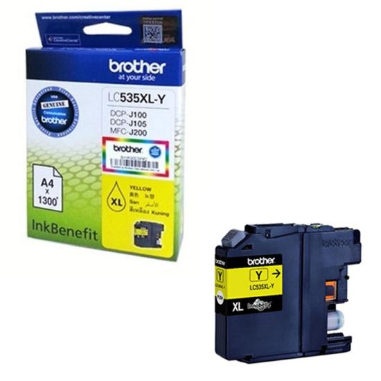 Brother LC535XLY Sarı Kartuş DCP-J105 MFC-J200