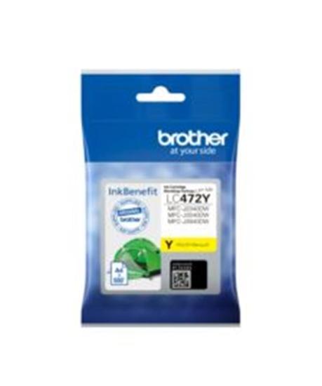 Brother LC472Y Yellow Sarı 550 Sayfa Kartuş